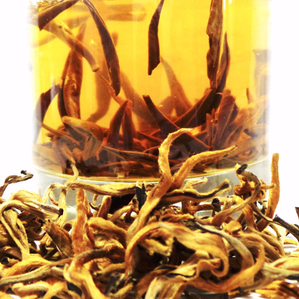 Highest Grade Tea! Old Tea Tree Golden Needle of Yunnan Black Tea (古樹金芽滇紅)