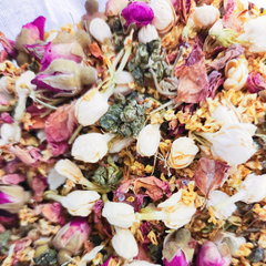 Luxury Botanical Rose Garden Tea Bath Kit 200g