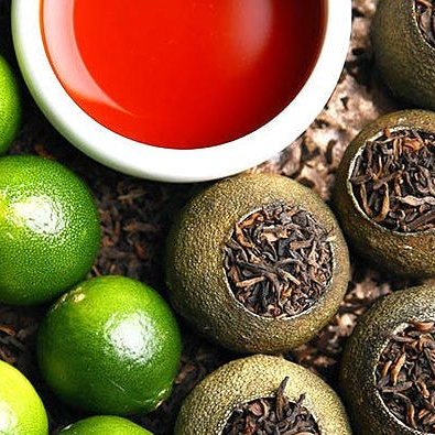 2 Large Bags of Mini Tangerine PuEr Tea 500g