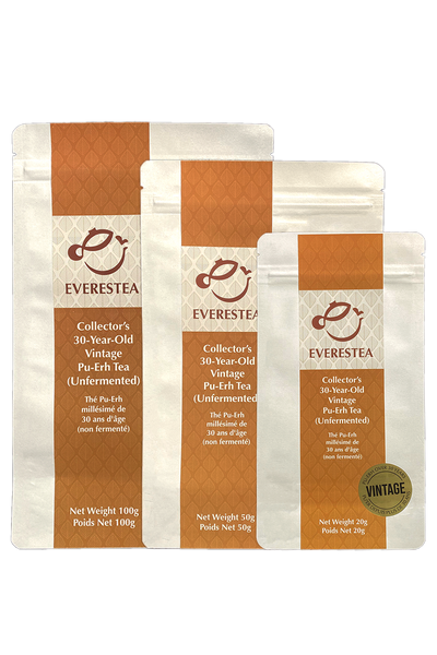Collector’s 30-Year-Old Vintage Pu-Erh Tea  (Unfermented)