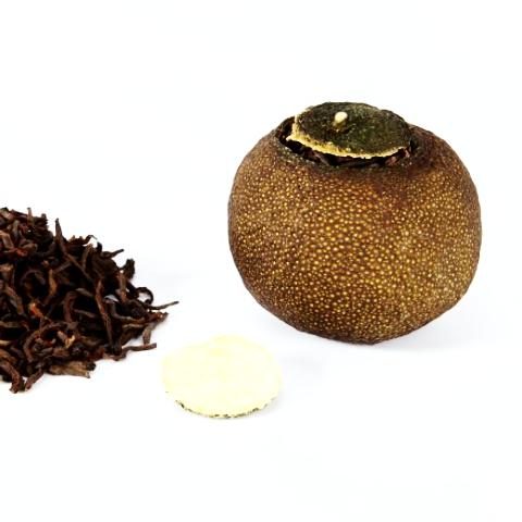 PuEr Tea In Mini Mandarin 50g (5 to 6 balls)